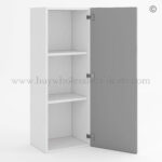 Frameless Gloss Gray 36″H Single Door Wall Cabinet, rta cabinets, wall cabinets