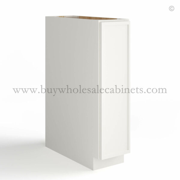 slim white cabinets