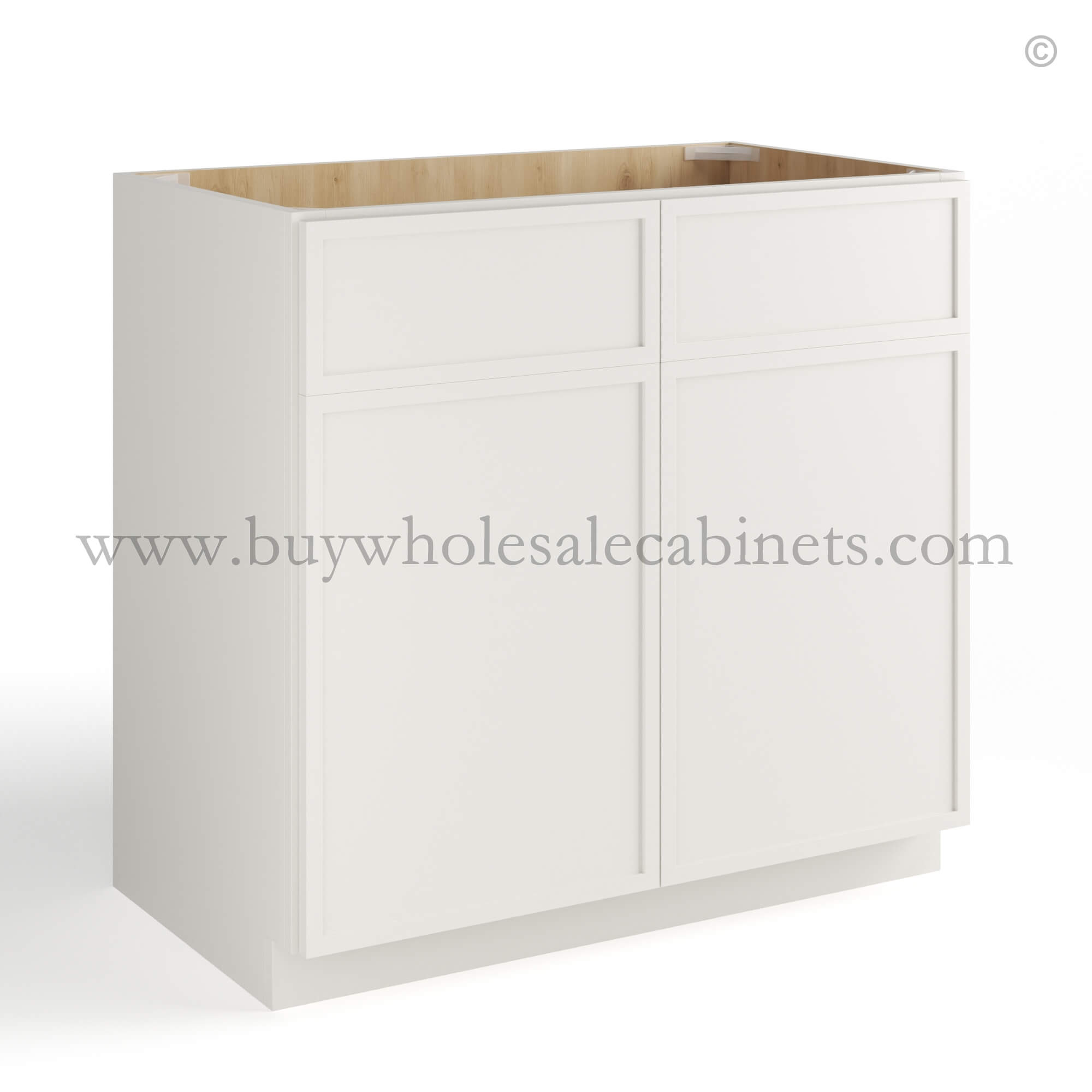 slim shaker cabinets