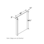 Shaker Dishwasher Return Panel