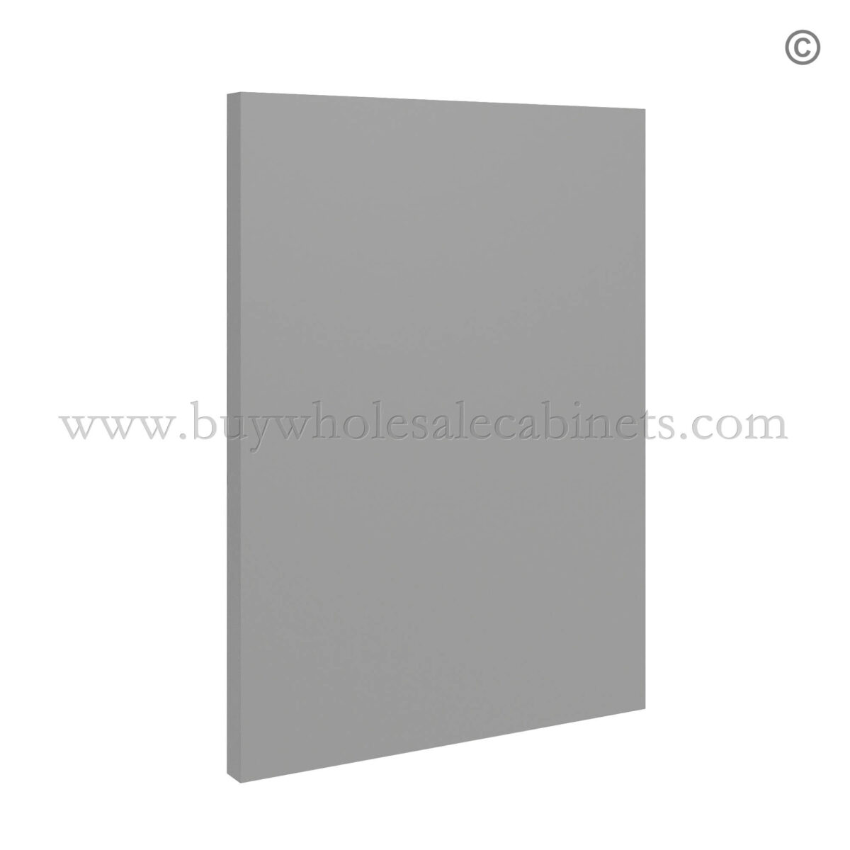 Frameless Gloss Gray Sample Door, rta cabinets, frameless cabinets