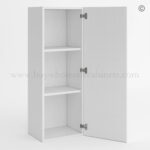 Frameless Gloss White 36″H Single Door Wall Cabinet, rta cabinets, frameless cabinets