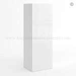 Frameless Gloss White 42H Single Door Wall Cabinet, rta cabinets, frameless cabinets