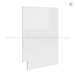 Frameless Gloss White Finished Panel for Base Cabinets, wholesale cabinets, frameless cabinets